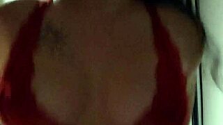 asian milf bounces on hard cock with big tits