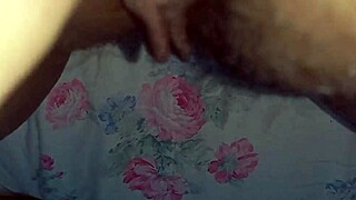 Clit Pulsing in Hairy Latina Pussy Teasing Softcore