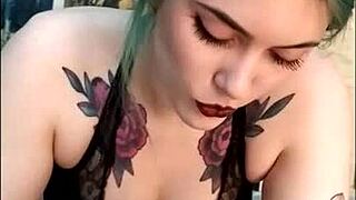 stunning girl loves to edge her friends cock