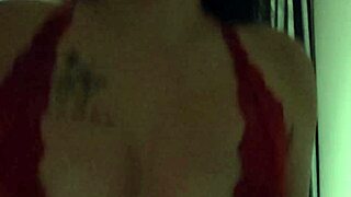 asian milf bounces on hard cock with big tits