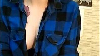 stunning girl loves to edge her friends cock