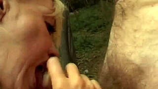 She Moaned Two Cocks To Fuck Her Pussy Outdoors