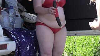 Mature lesbians with big asses behind the scenes outdoors a voyeur with a hidden camera watches them in a public park chubby milfs in sexy lingerie amateur fetish pawg