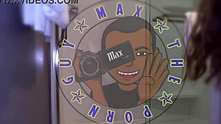 Roxxxie Blackhart delivers sloppy interracial blowjob in Season 4 BTS