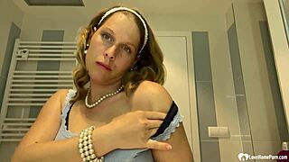 Mom Next Door Showing Off Her Tits