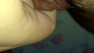 Clit Pulsing in Hairy Latina Pussy Teasing Softcore