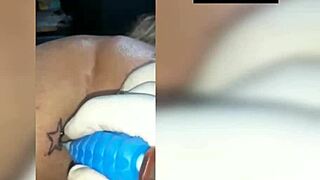 tattoo artist like anitta inks alexia duucan ts's tight ass, best moments of that tg getting tattooed on her butt