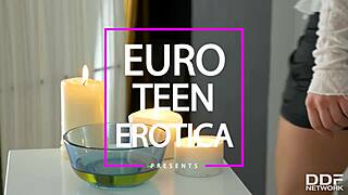 Teen LOVES Lubed MASSAGE