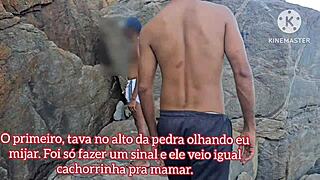 Meti a Pica em Dois na Praia!!