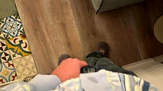 Stepbrother caught masturbating joins step sis for creampie fucks