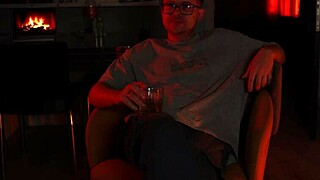 Romantic dinner evolves into passionate sex with girlfriend