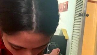 My Latin Girlfriend Sucking My Cock