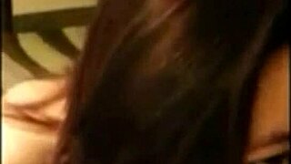 Submissive gf deep throating and dominated