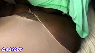 watch my lil tiny 18+ pussy swallow his giant cock