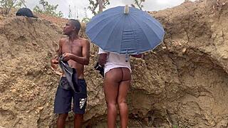 Chubby mature local village girl from the country ranch