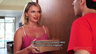 sexmex - she fucks the delivery guy emily thorne 😏