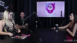 Best moments of Luciana Picchi in Bora Cast with Bruna Carlos - Part 1