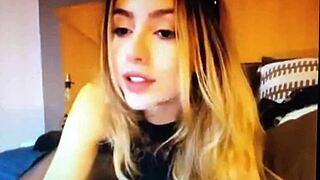 This sexy blonde looks and talks so hot.