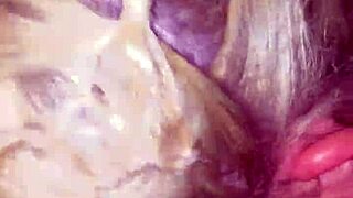 She moans, it's so big, that huge black cock.