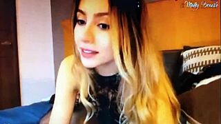 This sexy blonde looks and talks so hot.