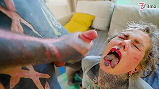 anuskatzz is back for a crazy session with three big partners total destruction part five last