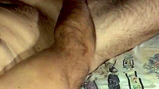 i jerk my cock at night