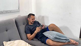 My Boyfriend Leaves, I Ride Roommate's Big Cock