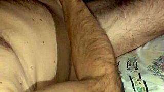 i jerk my cock at night