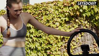 I saw this stunng threesome with sexy cougar and perfect tits czech teen!!