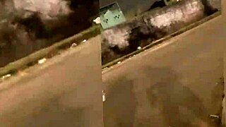 Young Couple Shows Off Small Tits And Tight Ass In Public Skirt