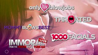 hey, plumber fixes hot brunette's oral craving with his cock