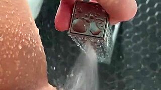 I watch my step sister nadia ali masturbate in the shower and squirt