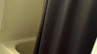 Stepbro and stepsis share shower together things get wet and soapy 😏