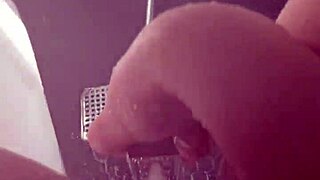 I watch my step sister nadia ali masturbate in the shower and squirt