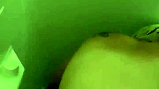 Stepbro and stepsis share shower together things get wet and soapy 😏