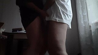 Amateur Lesbian Girls Hug Passionately, Spank Asses, Fart, and Cum Together During Ticklish Mutual Masturbation