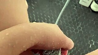 I watch my step sister nadia ali masturbate in the shower and squirt