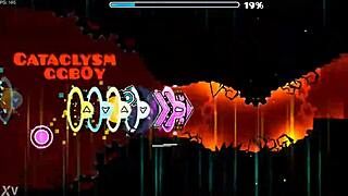 Geometry Dash - Cataclysm by Ggb0y 100 2 Coins Extreme Demon
