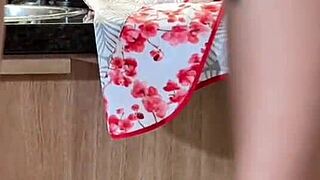 Cleaning lady focuses on personal tasks instead of work