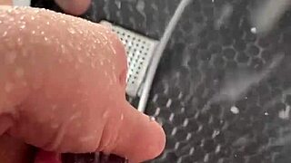 I watch my step sister nadia ali masturbate in the shower and squirt