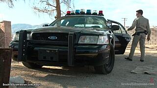 Big Cock Sheriff Anal Fucks Students