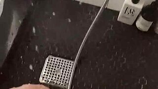 I watch my step sister nadia ali masturbate in the shower and squirt