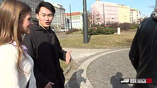 Beautiful Sarah Kay Gets A Cum Shot On Her Big Ass In The Public