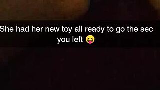 Cheating Cumslut Begs for Rough Creampie in Snapchat Fuck