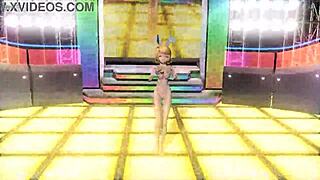 Kagamine rin voc loid in love project diva nude mod full nude