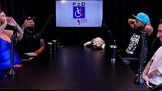 Married Couples Discover They Are Half-Brothers On Father's Side While He Takes Pleasure From Women In Sheer Red