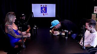 Married Couples Discover They Are Half-Brothers On Father's Side While He Takes Pleasure From Women In Sheer Red