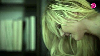 Horny Blonde Enticed by Tattooed Man's Intense Fucking