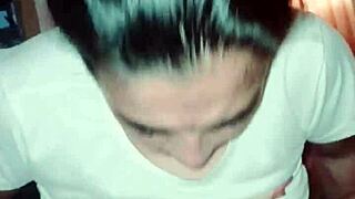 good video of naree doing tasty squats and getting wet