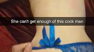 Cheating Cumslut Begs for Rough Creampie in Snapchat Fuck